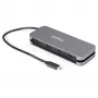 StarTech.com Hub USB C de 4 portas - 4x USB-A - Hub USB 3.0 Type-C - USB 3.2 Gen 1 (5Gbps) - Hub portátil USB-C para USB-A alimentado por bus para portátil - Cabo de 11,2 polegadas (28,5cm) com gestão de cabos