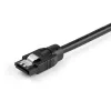 StarTech.com Cabo SATA redondo de 0,6 m, 0,6 m, SATA III, SATA 7 pinos, SATA 7 pinos, macho/macho, preto
