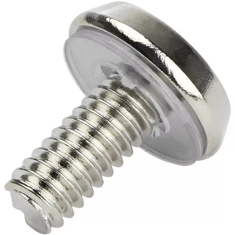 StarTech.com Parafusos para rack de servidor 12-24 – Pack de 50 – Niquelados