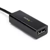 StarTech.com Adaptador USB-C para DisplayPort – Conversor de vídeo USB Type-C para DP 1.4 Alt Mode 8K/5K/4K – HBR3/DSC/HDR – Adaptador de monitor DisplayPort compatível com Thunderbolt 3 8K 60 Hz