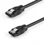 StarTech.com Cabo SATA redondo de 0,3 m, 0,3 m, SATA III, SATA 7 pinos, SATA 7 pinos, macho/macho, preto