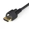 StarTech.com Cabo HDMI de 0,9m (3ft) com parafuso de fixação – 4K 60Hz HDR – Cabo para monitor HDMI 2.0 de alta velocidade com fichas de parafuso de fixação para ligação segura – Cabo HDMI com Ethernet – M/M