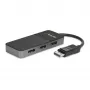 StarTech.com Adaptador multi-monitor de 3 portas – Splitter de vídeo DisplayPort 1.4 para 3x DisplayPort 4K – Duplo ou triplo 4K – Hub MST DisplayPort para portátil/desktop para vários monitores – Apenas para PCs Windows