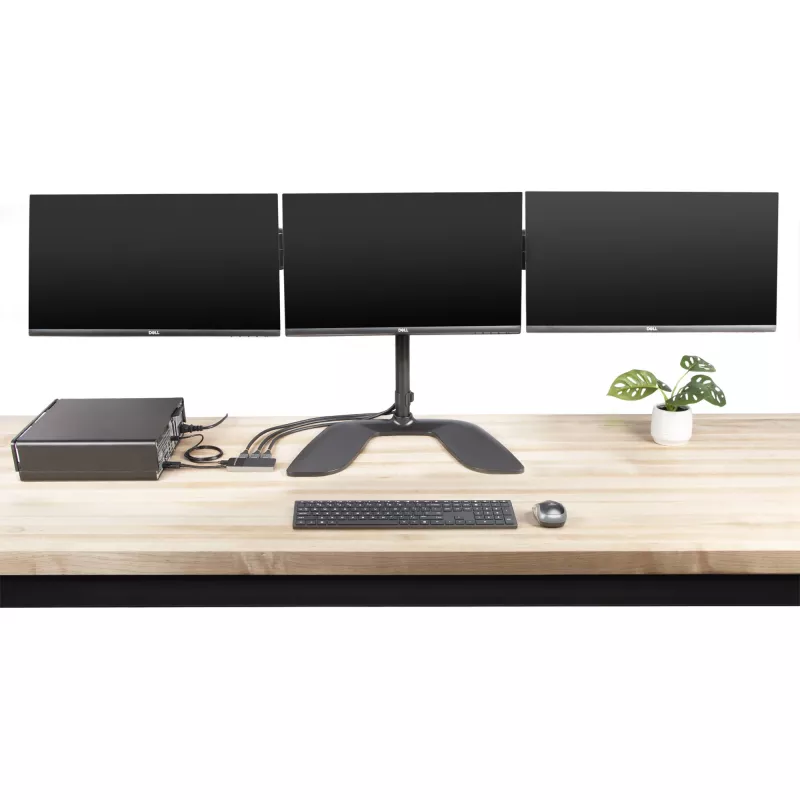 StarTech.com Adaptador multi-monitor de 3 portas – Splitter de vídeo DisplayPort 1.4 para 3x DisplayPort 4K – Duplo ou triplo 4K – Hub MST DisplayPort para portátil/desktop para vários monitores – Apenas para PCs Windows
