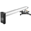StarTech.com Suporte de parede universal para projetor - Suporte para projetor compatível com projetores de curto e ultra-curto alcance até 15 kg - Inclinação/rotação/giração - Distância ajustável à parede de 42 cm a 70,5 cm - TAA
