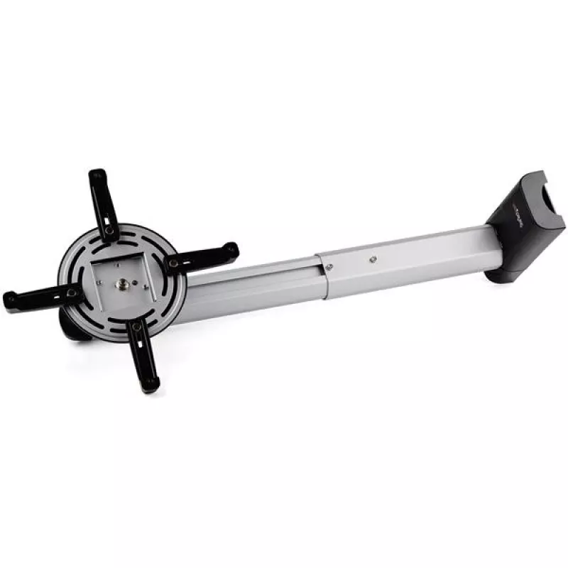 StarTech.com Suporte de parede universal para projetor - Suporte para projetor compatível com projetores de curto e ultra-curto alcance até 15 kg - Inclinação/rotação/giração - Distância ajustável à parede de 42 cm a 70,5 cm - TAA