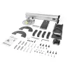 StarTech.com Suporte de parede universal para projetor - Suporte para projetor compatível com projetores de curto e ultra-curto alcance até 15 kg - Inclinação/rotação/giração - Distância ajustável à parede de 42 cm a 70,5 cm - TAA