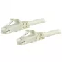 StarTech.com Cabo Ethernet CAT6 de 1,5 m – Branco, cabo Ethernet Gigabit CAT 6 – 250 MHz 100 W PoE RJ45 UTP cabo de rede/patch sem patilhas com alívio de tensão, testado individualmente