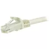 StarTech.com Cabo Ethernet CAT6 de 1,5 m – Branco, cabo Ethernet Gigabit CAT 6 – 250 MHz 100 W PoE RJ45 UTP cabo de rede/patch sem patilhas com alívio de tensão, testado individualmente