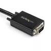 StarTech.com Cabo conversor VGA para HDMI de 2 m com suporte de áudio USB e alimentação – Cabo adaptador de vídeo analógico para digital para ligar um PC VGA a um ecrã HDMI – Cabo de monitor 1080p macho para macho