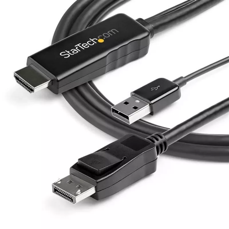 StarTech.com Cabo HDMI para DisplayPort de 3 m (9,8 ft.) – 4K 30 Hz