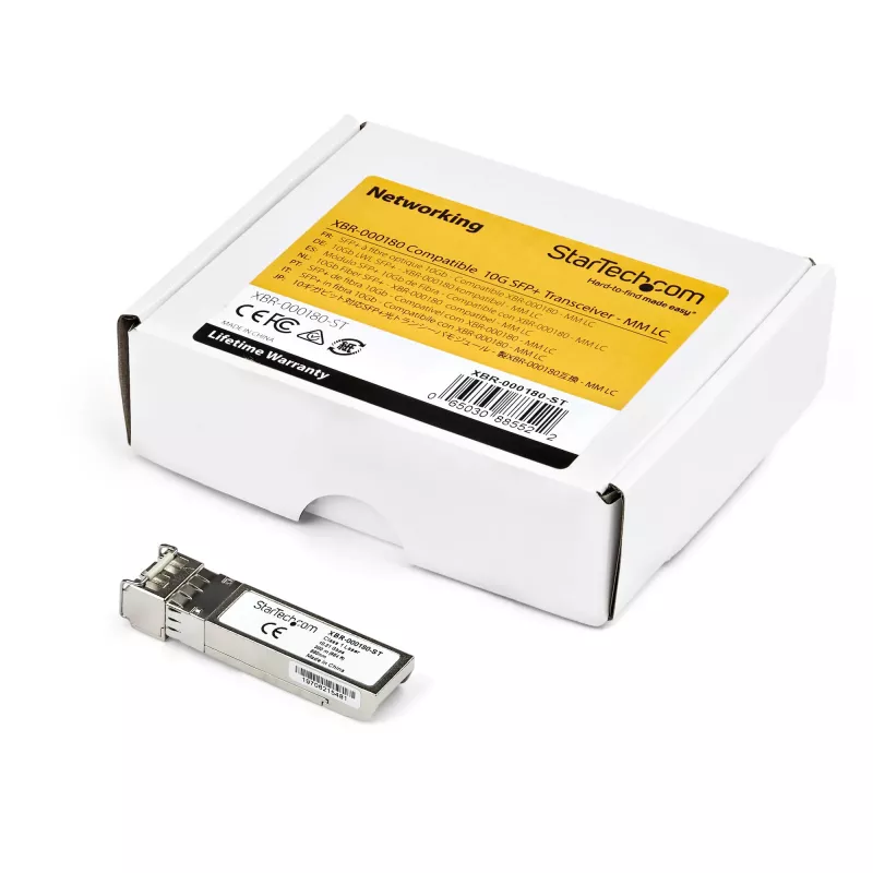 StarTech.com Módulo SFP+ compatível com Palo Alto Networks PLUS-LR – 10GBASE-LR – Transceptor de fibra ótica monomodo SMF 10GbE – SFP+ Gigabit Ethernet 10GE – LC 10 km – 1310 nm – DDM