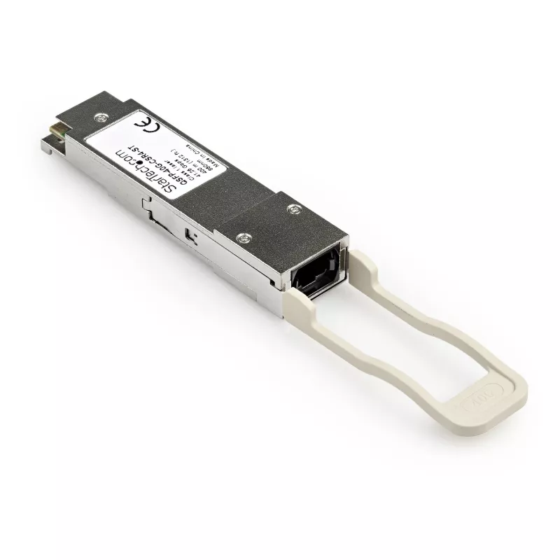 StarTech.com Módulo QSFP+ compatível com Cisco QSFP-40G-CSR4 – 40GBASE-SR4 – Transceptor de fibra multimodo MMF 40GbE – QSFP+ Gigabit Ethernet 40GE – MPO 300 m – 850 nm – DDM Cisco Firepower, ASR9000, ASR1000