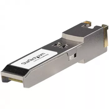 StarTech.com Módulo SFP+ compatível com HPE JL563A – 10GBASE-T – SFP para RJ45 Cat6/Cat5e – SFP+ Gigabit Ethernet 10GE – RJ-45 30 m – HPE 8320, 8325-48Y8