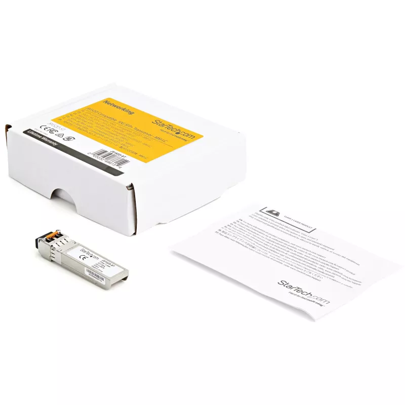 StarTech.com Módulo SFP+ compatível com HPE J9152D – 10GBASE-LRM – Transceptor de fibra multimodo 10GbE – SFP+ Gigabit Ethernet 10GE – LC 200 m – 1310 nm – DDM HPE 1850, 2540, 2930M
