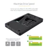 Caixa Thunderbolt 3 NVMe de 4 baías StarTech.com, para unidades SSD M.2 NVMe, 1x DisplayPort de vídeo / 2x portas TB3 downstream, 40 Gbit/s, fonte de alimentação de 72W, caixa externa para disco rígido