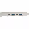 StarTech.com Placa USB PCIe de 4 portas – Placa de expansão USB PCI Express de 10 Gbit/s com 2 controladores – 2x portas USB-C e 2x USB-A (USB 3.2/3.1 Gen 2) – Placa PCIe USB/USB-C – Full Profile