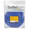 StarTech.com Rolo de fita de velcro de 15,2 m – abraçadeiras de cabos reutilizáveis cortáveis – fita industrial de fixação de cabos / fitas têxteis ajustáveis Azul / fitas de gestão de cabos autoadesivas