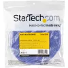 StarTech.com Rolo de fita de velcro de 7,6 m – abraçadeiras de cabos reutilizáveis cortáveis – fita industrial de fixação de cabos para processamento a granel / envolventes têxteis ajustáveis azul / fitas de gestão de cabos reutilizáveis autoadesivas