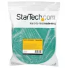StarTech.com Rolo de fita de velcro de 30,5 m – abraçadeiras de cabos reutilizáveis cortáveis – fita industrial de fixação de cabos / envolventes têxteis ajustáveis verde / fitas de gestão de cabos reutilizáveis autoadesivas