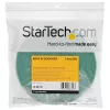 StarTech.com Rolo de fita adesiva de velcro de 7,6 m - abraçadeiras reutilizáveis cortáveis - fita industrial de fixação de cabos em rolo / revestimento têxtil ajustável, verde / abraçadeiras de gestão de cabos autoadesivas reutilizáveis