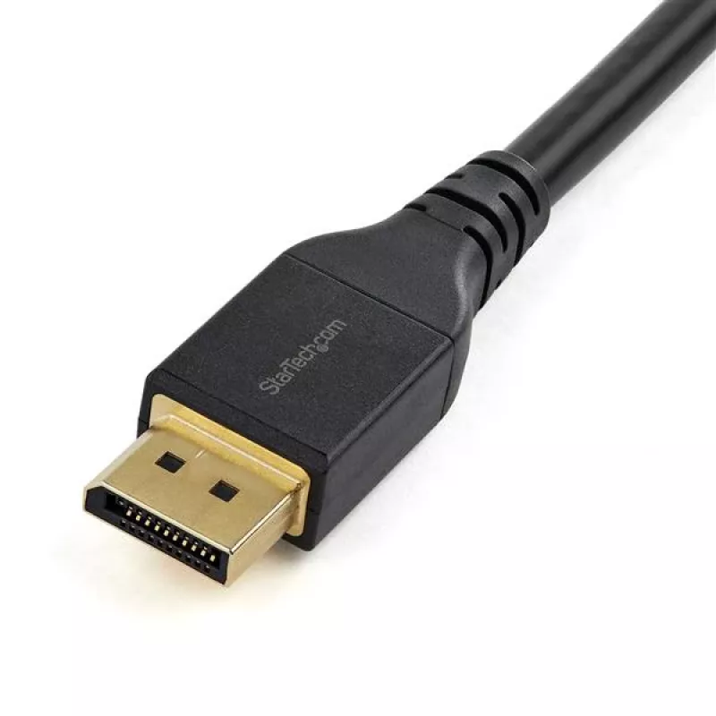 StarTech.com Cabo DisplayPort 1.4 certificado VESA de 13 pés (4 m), 8K 60Hz HBR3 HDR, cabo de monitor DisplayPort para DisplayPort UHD, cabo de vídeo DP 1.4 Ultra HD 4K 120Hz M/M conector DP