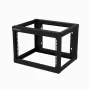 StarTech.com Rack de rede de parede 6U 19 polegadas, 19 polegadas de profundidade, estrutura aberta de 2 postes para sala de servidores, equipamento de dados/AV/IT/comunicações/informática/painel de ligação com porcas gaiola/parafusos ganchos/argolas - Cisco 2960