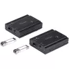 StarTech.com Extensor KVM HDMI 4K sobre fibra - Comutador KVM/extensor de consola remoto de vídeo HDMI e USB - até 984 pés/300 m (multimodo) - 2 módulos SFP+ MMF de 10G - Kit de extensão KVM (TX/RX)