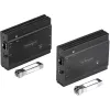 StarTech.com Extensor KVM HDMI 4K sobre fibra - Comutador KVM/extensor de consola remoto de vídeo HDMI e USB - até 984 pés/300 m (multimodo) - 2 módulos SFP+ MMF de 10G - Kit de extensão KVM (TX/RX)