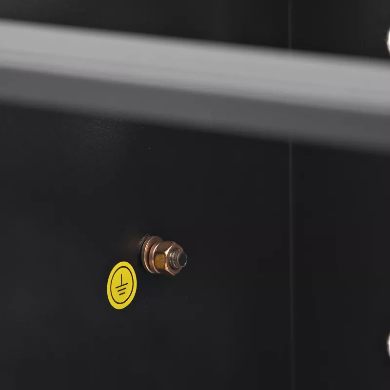 StarTech.com Rack de rede de parede 4U – 14 polegadas de profundidade (perfil baixo) – Suporte de painel de ligação de 19 polegadas para servidores e equipamentos de IT de perfil baixo, comutadores de rede – Capacidade de carga de 20 kg, preto