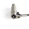 StarTech.com Cabo de segurança para portátil de 2 m - Cabo de segurança com combinação de 4 dígitos compatível com ranhura Nano - Cabo de aço revestido a vinil antifurto serializado para computador/dispositivo com ranhura Nano