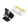 StarTech.com Suporte para telefone e tablet – Suporte universal dobrável para dispositivos móveis para smartphones e tablets – Suporte ergonómico ajustável para telemóvel com vários ângulos para secretária – Portátil – Preto