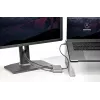 StarTech.com Mini dock Thunderbolt para monitor duplo, HDMI 4K 60Hz, hub sem drivers para Windows e Mac, Gigabit Ethernet, 1 x USB 5Gbps e 1x USB 2.0, cabo de 28 cm