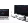 StarTech.com Mini dock Thunderbolt para monitor duplo, HDMI 4K 60Hz, hub sem drivers para Windows e Mac, Gigabit Ethernet, 1 x USB 5Gbps e 1x USB 2.0, cabo de 28 cm