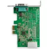 StarTech.com Placa adaptadora serial RS232 PCI Express de 4 portas – Controlador anfitrião serial PCIe RS232 – Placa PCIe para serial DB9 – UART 16950 – Placa de expansão – Windows/Linux