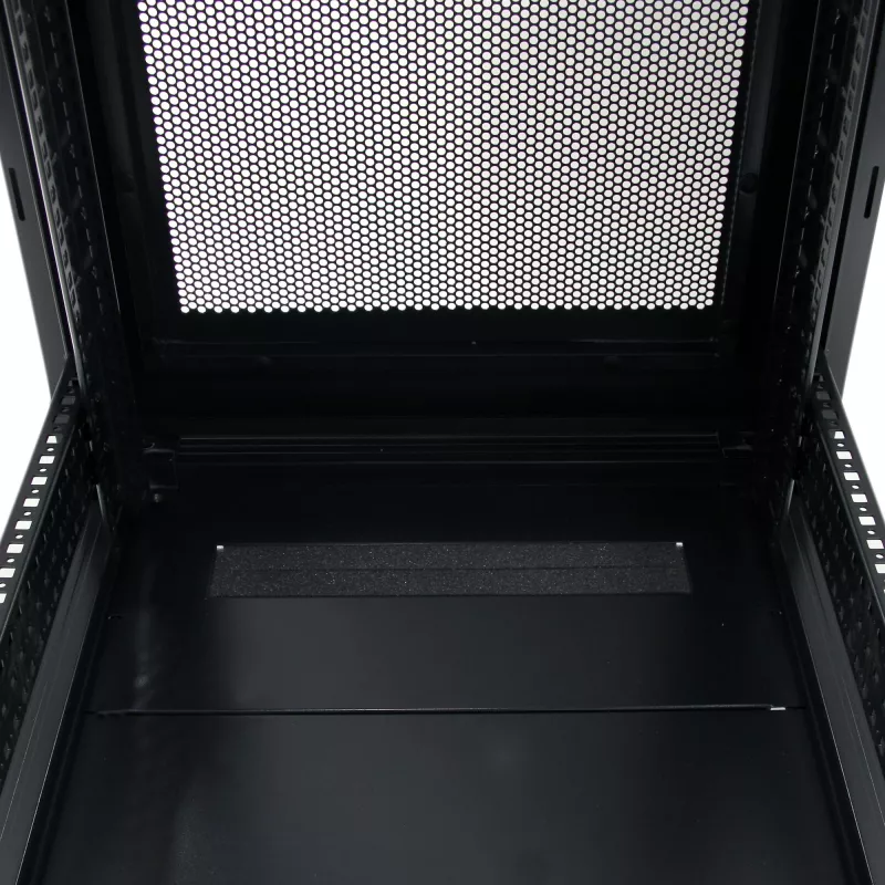 StarTech.com Armário de rack de servidor 32U de 4 postes, armário de rack de dados de 19 polegadas com fecho para equipamento de informática/AV/IT, rack de rede de escritório/casa com rodas e calhas de montagem ajustáveis