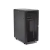 StarTech.com Armário de rack de servidor 32U de 4 postes, armário de rack de dados de 19 polegadas com fecho para equipamento de informática/AV/IT, rack de rede de escritório/casa com rodas e calhas de montagem ajustáveis