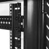 StarTech.com Armário de rack de servidor 32U de 4 postes, armário de rack de dados de 19 polegadas com fecho para equipamento de informática/AV/IT, rack de rede de escritório/casa com rodas e calhas de montagem ajustáveis