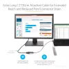 StarTech.com Adaptador USB-C para DVI – Dongle adaptador USB-C para DVI-D 1920x1200p – USB Type-C para monitor/ecrã DVI – Conversor de vídeo – Compatível com Thunderbolt 3 – Cabo fixo de 12 polegadas – Versão atualizada do CDP2DVI