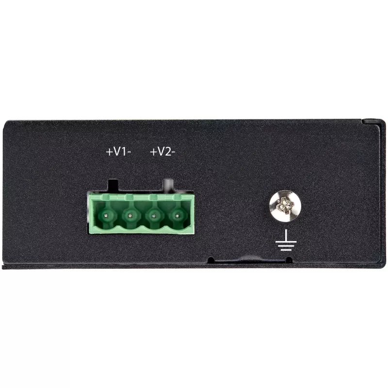 StarTech.com Splitter PoE industrial Gigabit - Splitter Power over Ethernet PoE+++ de alta velocidade de 90W - Splitter DC de 12-48V 802.3bt - Adaptador LAN/RJ45 Ultra PoE para DC - -40C a +75C