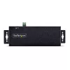 StarTech.com Hub USB industrial de 7 portas 10Gbps com fonte de alimentação, metal, montável, 5x USB-A e 2x portas downstream USB-C, proteção ESD, hub USB alimentado, TAA