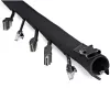 StarTech.com Manga de gestão de cabos de neoprene de 40 polegadas (1m) com fecho e fivela – Diâmetro de 1,2 polegadas (3cm) – Cobertura/gestor de cabos de alimentação/rede/AV de computador/PC – Manga organizadora de cabos flexível – Preto
