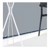 StarTech.com Pack de 100 bases para abraçadeiras com fita adesiva para abraçadeiras de 0,21 polegadas (5,5 mm) de largura – Suportes para abraçadeiras de nylon/plástico – Suportes para enrolamento de cabos elétricos/rede / proteção contra incêndio 94V-2 e certificado UL TAA