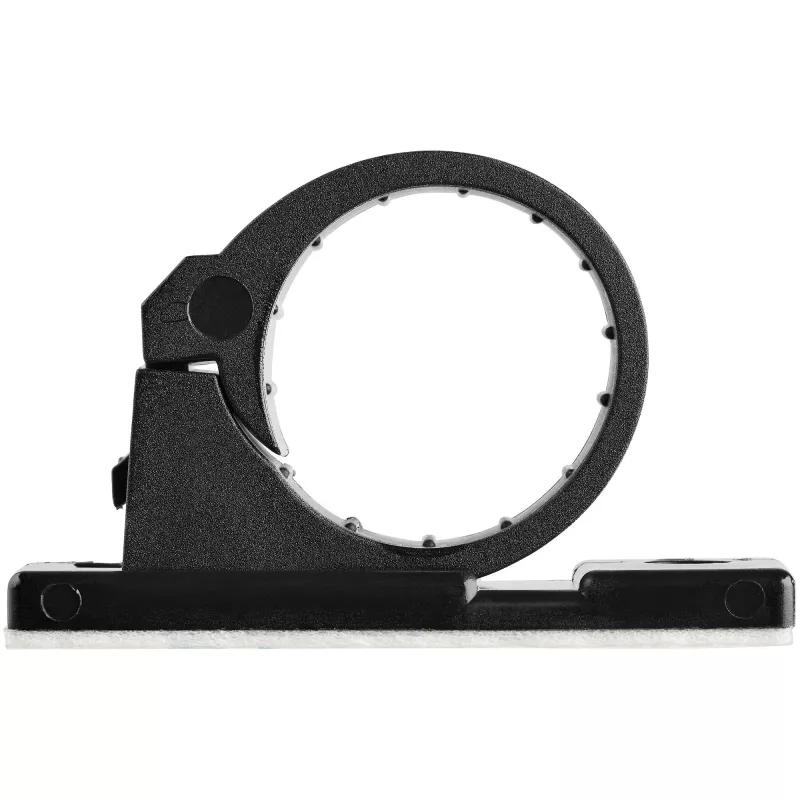 StarTech.com 100 clipes de gestão de cabos autoadesivos pretos – Organizador de cabos de rede/Ethernet/secretária de computador – Suportes adesivos para cabos/linhas – Clipe autoadesivo de nylon resistente ao fogo UL/94V-2