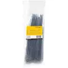 StarTech.com Abraçadeiras reutilizáveis de 10 polegadas (25cm) - 1/4 polegadas (7mm) de largura, 2-1/2 polegadas (65mm) de diâmetro de feixe, 50lb (22kg) de resistência à tração, abraçadeiras de nylon removíveis, interior/exterior, 94V-2/UL listado, pack de 100 - preto