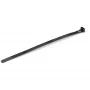 StarTech.com Abraçadeiras reutilizáveis de 20 cm – 7 mm de largura, 50 mm de diâmetro de feixe, 22 kg de resistência à tração, abraçadeiras de nylon removíveis, interior/exterior, UL94 V-2 listado, pack de 100 – preto