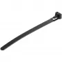StarTech.com Abraçadeiras reutilizáveis de 12cm – 7mm de largura, 30mm de diâmetro de feixe, 22kg de resistência à tração, abraçadeiras de nylon removíveis, interior/exterior, 94V-2/UL listado, pack de 100 – preto