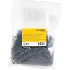 StarTech.com Abraçadeiras de 4 polegadas (10 cm) – 1/16 polegadas (2 mm) de largura, 7/8 polegadas (22 mm) de diâmetro de feixe, 18 lb (8 kg) de resistência à tração, abraçadeiras de nylon autoajustáveis com ponta curvada – 94V-2/UL listado, pack de 1000 – preto
