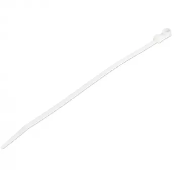 StarTech.com Abraçadeiras de 8 polegadas (20 cm) com orifício de montagem – 1/8 polegadas (4 mm) de largura, 2 polegadas (52 mm) de diâmetro de feixe, 50 lb (22 kg) de resistência à tração, abraçadeiras de nylon-66 autoajustáveis com orifício para parafuso, listado UL, pack de 100