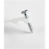StarTech.com Abraçadeiras de 4 polegadas (10 cm) com orifício de fixação - 1/16 polegadas (2 mm) de largura, 7/8 polegadas (24 mm) de diâmetro de feixe, 18 lb (8 kg) de resistência à tração, abraçadeiras de nylon 66 autoajustáveis com orifício para parafuso, listado UL, pack de 100